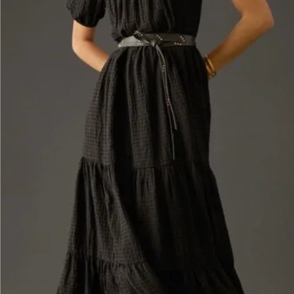 Anthropologie Black Maxi Dress - Picture 2 of 4